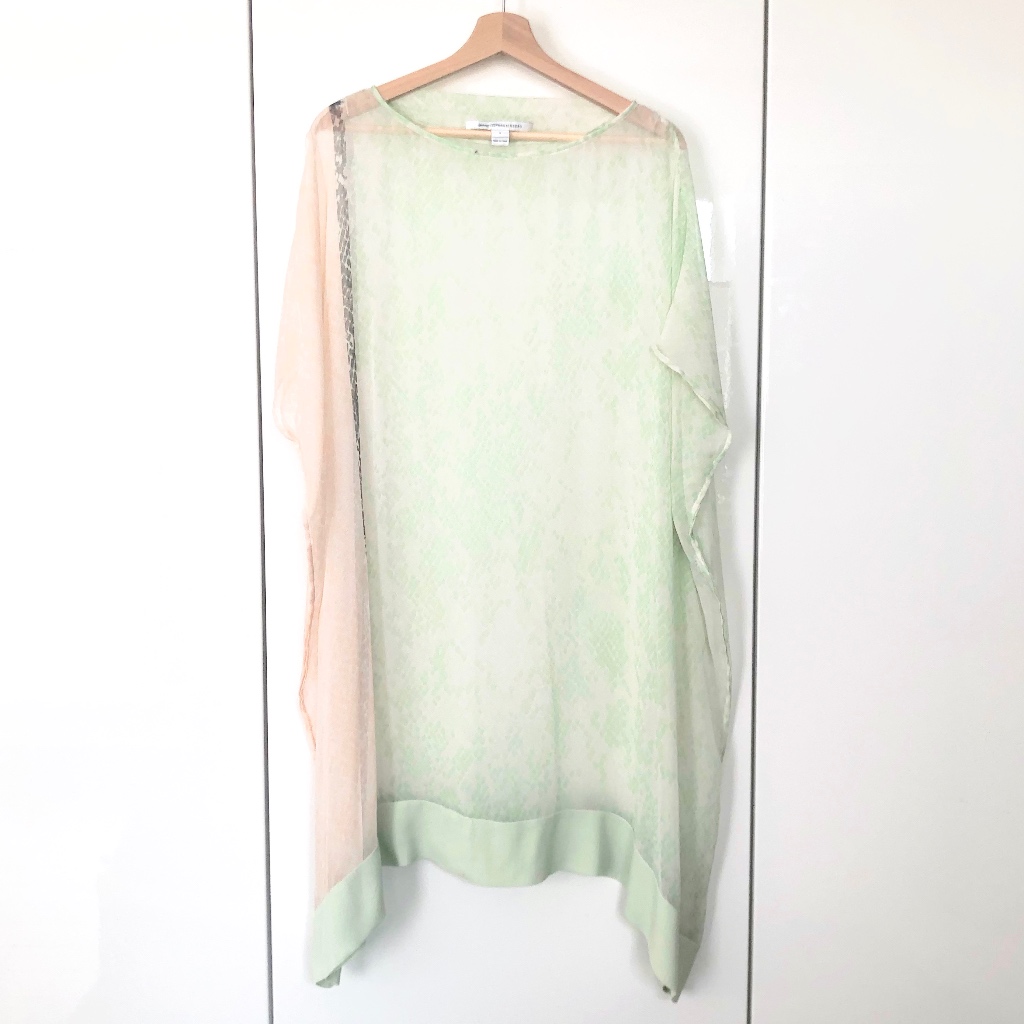 Diane Von Furstenberg Easy Silk Dress Tunic S/M/L